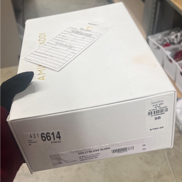 Amina muaddi holli glass sling - Picture 7 of 7